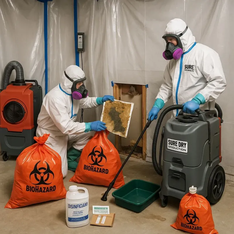 Contaminated Water Handling Protocols process in Mifflintown, PA