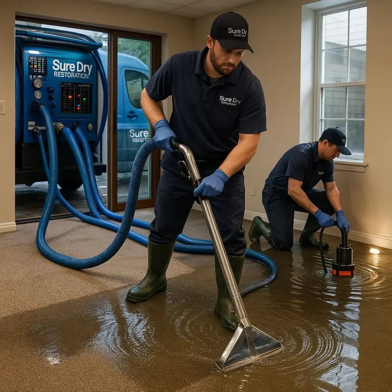 Water Extraction and Removal process in Mifflintown, PA